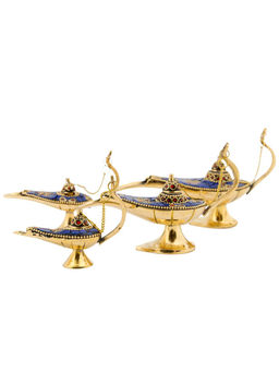 Сувенир Лампа Алладина (полиш) набор из 4-х 6,5,4,3 № Су2576/13 - Ганг фото 2