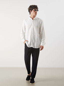 Slim Fit Uzun Kollu Arm?rl? Erkek G?mlek