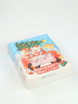 Сладкий детский новогодний подарок Волшебного нового года: конфеты 500 г с пиксельным конструктором