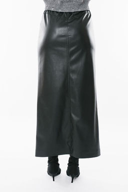 NOBBY, Юбка Ю52L-501(черная эко-кожа)  фото 5