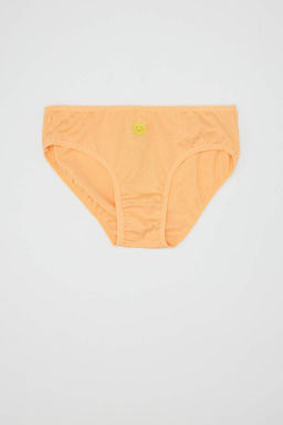 Трусики-комбинации из трех предметов с принтом для девочек - Defacto фото 2