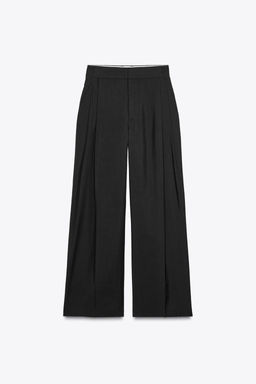 DOUBLE PLEAT TROUSERS WITH FLAPS - Zara фото 13