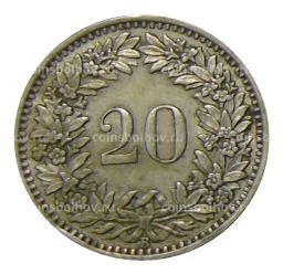20 раппенов 1943 года Швейцария