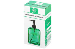 Диспенсер 550 мл 6*9,5*19,5 см Зеленый - Elan gallery фото 6
