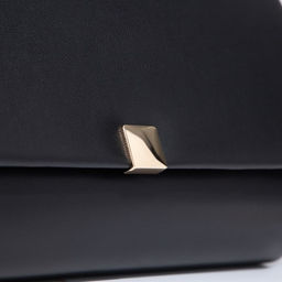 Сумка-клатч на клапане, цвет чёрный - Simaland фото 5