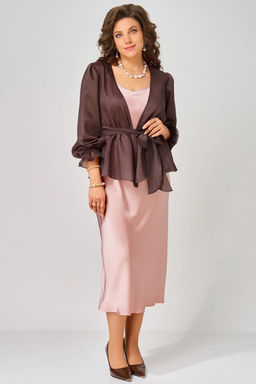 Костюм FITA 3193 розово-шоколадный