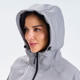 RODOS Ветровка softshell женская демисезон М-312 Бежевый фото 43