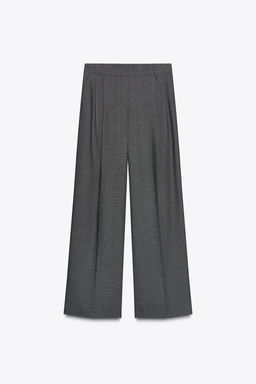 WIDE-LEG TROUSERS WITH DARTS - Zara фото 8