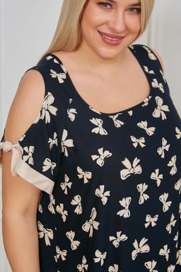 Сарафан Luxury Moda 1079 темно-синий