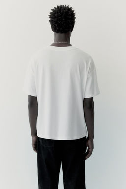 Camiseta boxy de algodon - H&m фото 5