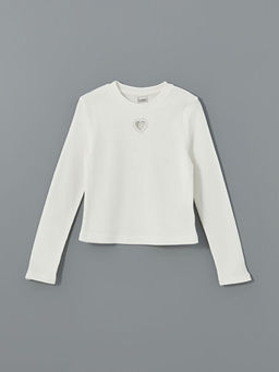 Bisiklet Yaka K?z ?ocuk Ti??rt ve ?ort Etek - Waikiki фото 2