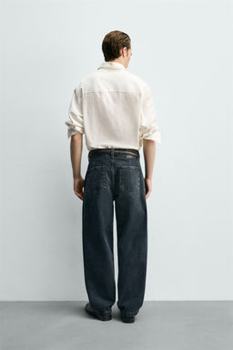 DENIM CHINO TROUSERS - Zara фото 13