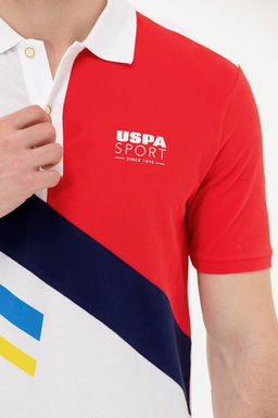 Мужская красная футболка с воротником-поло Неожиданная скидка в корзине - U.s. polo assn фото 14