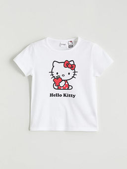 Hello Kitty Bask?l? K?z ?ocuk ?ortlu Pijama Tak?m?