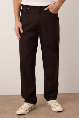 TRENDYOL MAN Ac?k Mavi %100 Pamuk Baggy Fit Jeans Bol Kot Pantolon TMNAW24JE00027 - Trendyolmilla фото 84