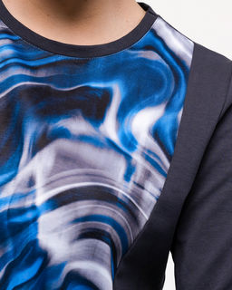 авторский лонгслив Футер 2-х нитка - Elena sorti фото 5