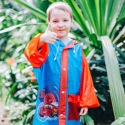 Дождевик детский, размер S, 92-98 см, Тачки - Disney фото 4