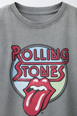 ROLLING STONES WASHED-EFFECT T-SHIRT - Zara фото 3