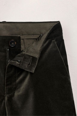 AGES 2-5 / LIMITED EDITION VELVET BERMUDA SHORTS - Zara фото 3