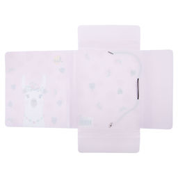 Лео Учись Папка на резинке A5 LRF-07 450 мкм 25 мм песок 6 шт. 01-Лама