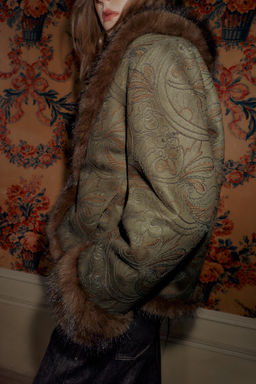 EMBROIDERED DOUBLE-FACED JACKET - Zara фото 3