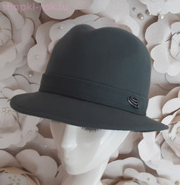 Федора с промином шерсть Шляпа женская (56-58)