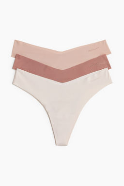 Pack de 3 bragas Thong de deporte en DryMove