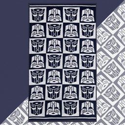 Полотенце махровое Трансформеры , 70х130 см, 100% хлопок, 420гр/м2