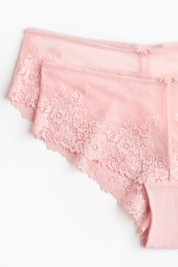 Pack de 2 bragas hipster de encaje - H&m фото 6