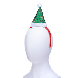 Ободок карнавальный "Колпачок новогодний" в пакете