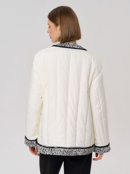 Куртка женская 12421-22024 white - Eleganzza фото 4