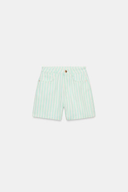 SHORTS Z1975 MOM FIT / rayas - Zara фото 5