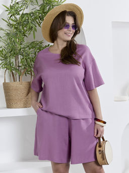 Шорты Камео-3 из вискозы со льном - Виотекс фото 37