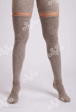 +Чулки из 100% монгольской шерсти (арт. 01129)