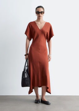 Maxivestido con escote en pico - H&m фото 4