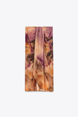 KNOTTED PRINTED SARONG - Zara фото 2