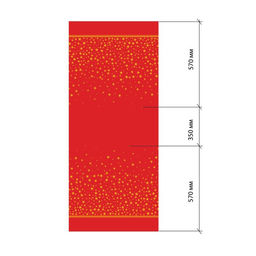 Скатерть новогодняя «Этель» Gold stars 149×220+/- 3 см, 100% хлопок, 190 г/м²