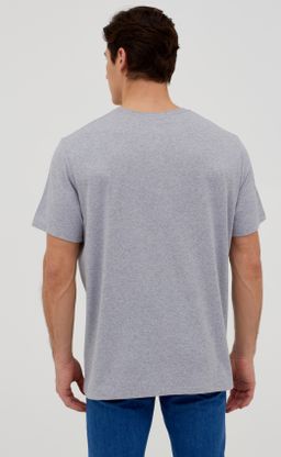 Футболка F911-6000b grey melange - Fine joyce фото 2