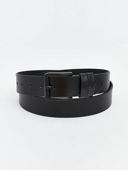 Deri G?r?n?ml? Erkek Kemer