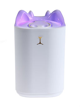 Увлажнитель воздуха HM-3, ультразвуковой, 3.3 л, мультиподсветка, USB, белый