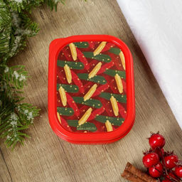 Ланч - бокс новогодний Зима волшебное время, 150 мл