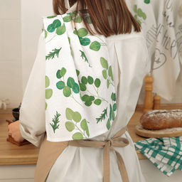 Набор кухонных полотенец Доляна Garden life 35х60см-7шт, 100% хлопок  фото 19