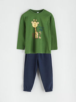 Bisiklet Yaka Erkek ?ocuk Ti??rt ve E?ofman Alt?