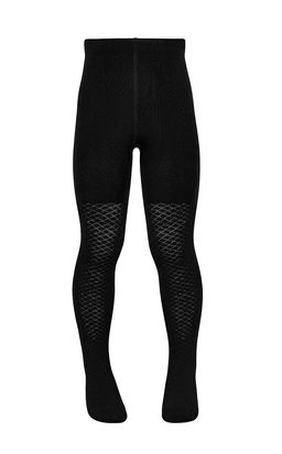 (Omsa) Collant 12A02-1 с ажурным рисунком без пятки
