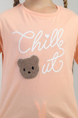 CRB wear / CWKG 63987-47-427 Футболка для девочки,персик  фото 3