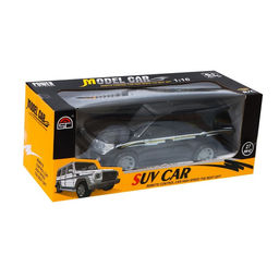 Машинка на пульте управления «Джип. Круизер», работает от батареек, цвет чёрный