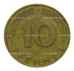 10 пфеннигов 1979 года F Германия