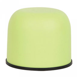 Термос из нержавеющей стали с узкой горловиной 0,5л Лестер д6,9см, h24,6см, горло д4,4см, кнопочный механизм, узкое горлышко, автостоппер, защита от проливания, завинчивающаяся крышка-стакан, силиконовый протектор, покрытие - салатовый глянец, чехо - Домашняя мода фото 4