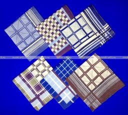 Цена за 10 пар. Носовые платки мужские 30х30 - For you фото 3