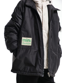 Куртка для мальчика утепленная 33-8215 черный